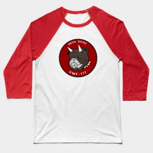 VMF 111 Devil Dogs Baseball T-Shirt